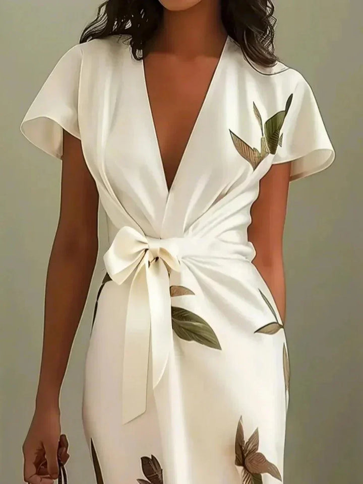 Women's Wrap Dress with Graceful Tailoring