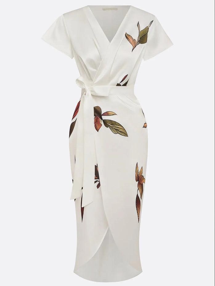 Women's Wrap Dress with Graceful Tailoring