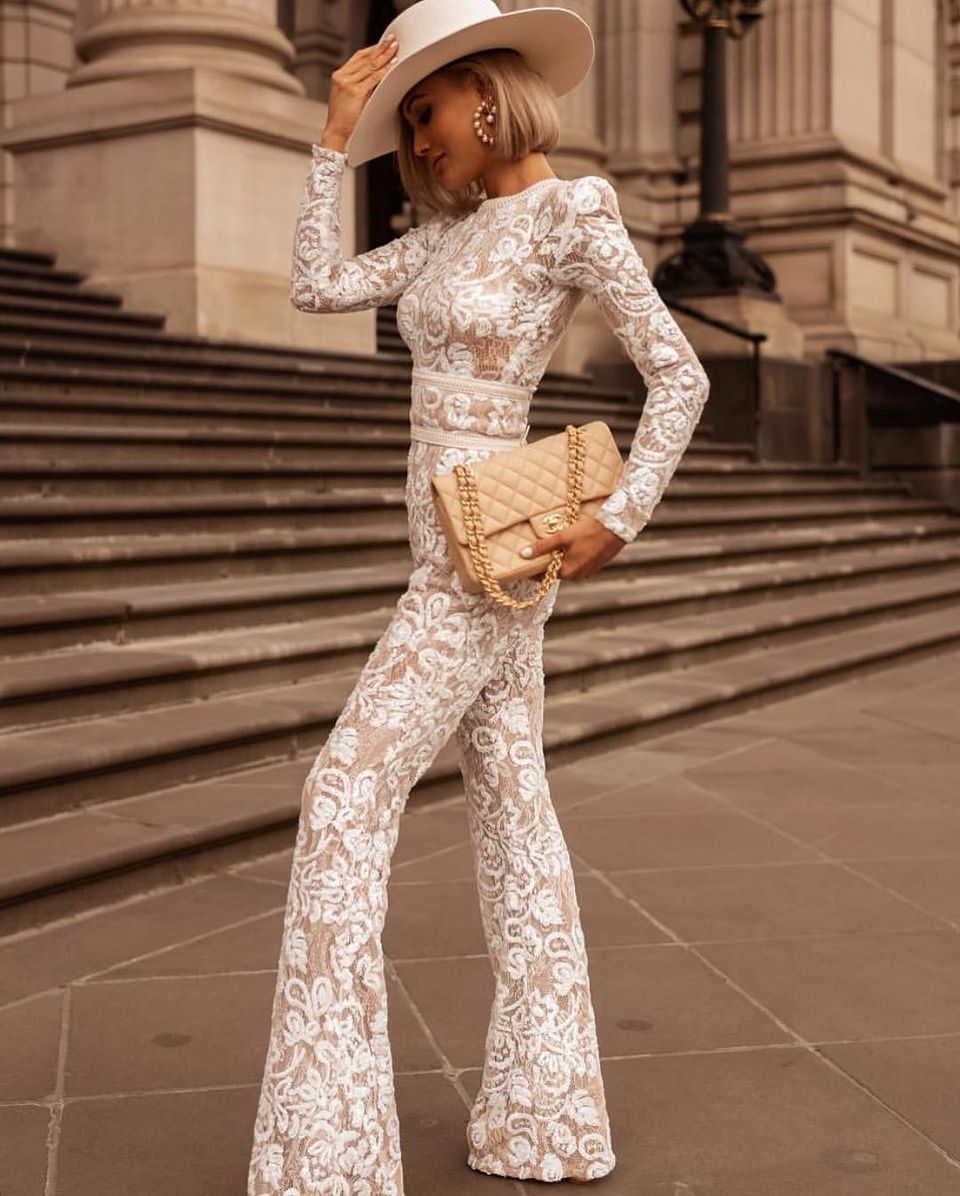 Wide-Leg Midnight Sparkle Jumpsuit for Women