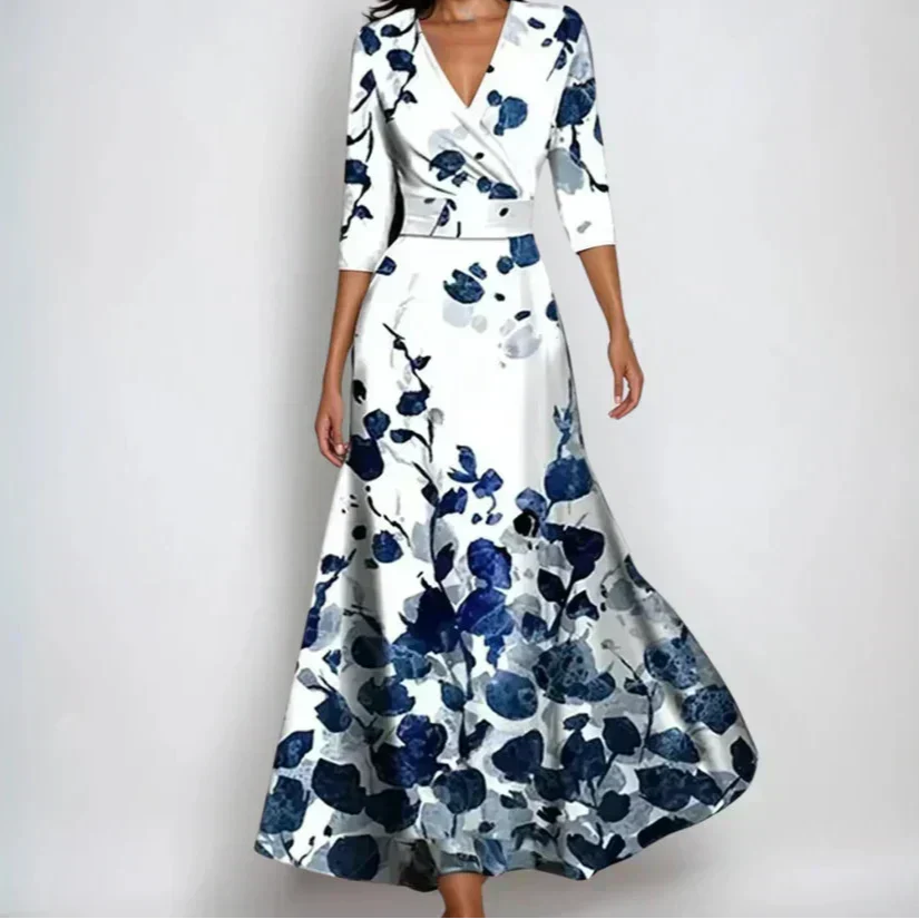 Women's A-Line Dress for Summer and Festive Occasions