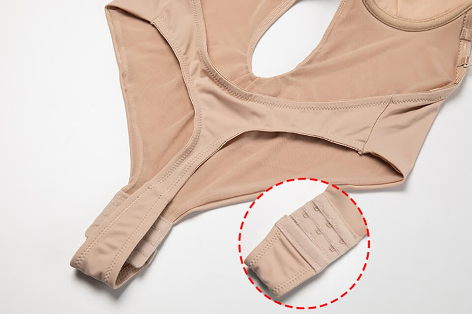Seamless Plunge Body Shaper with Deep-V Backless Design