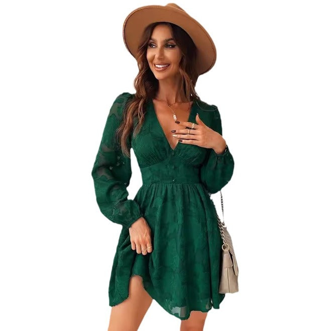 Short Sleeve Satin Midi Dress with Relaxed Cut