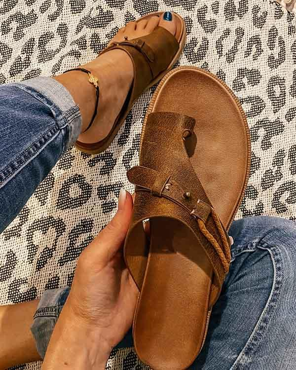 Women's Adjustable Strap Sandals with Cushioned Fit