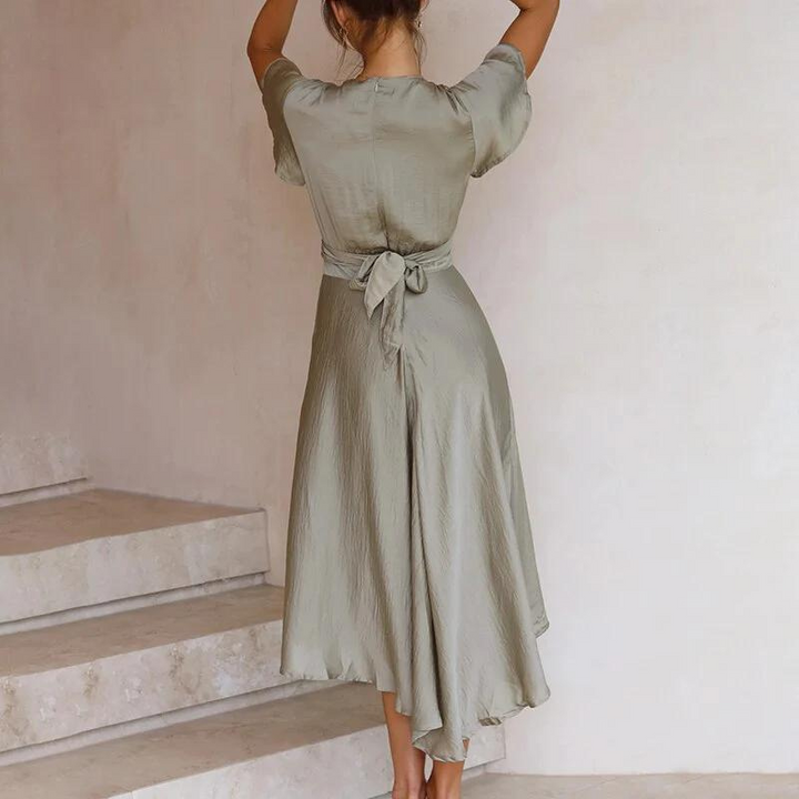 Women's Loose Fit Casual Flowy Summer Midi Dress