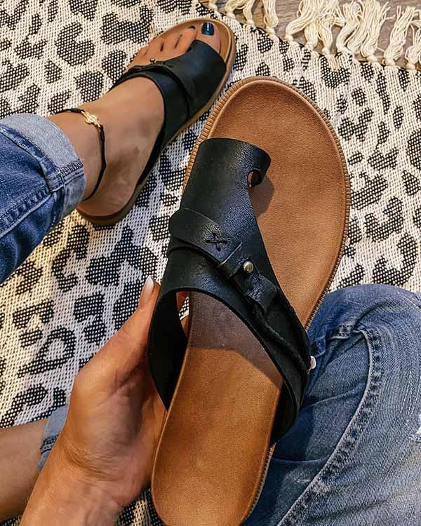 Women's Adjustable Strap Sandals with Cushioned Fit