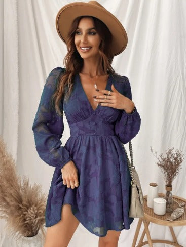 Short Sleeve Satin Midi Dress with Relaxed Cut