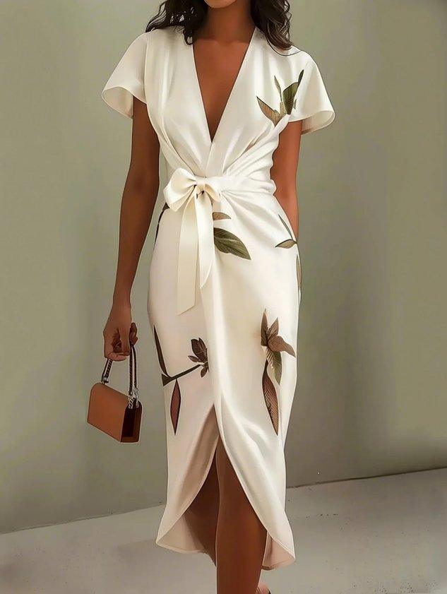 Women's Wrap Dress with Graceful Tailoring