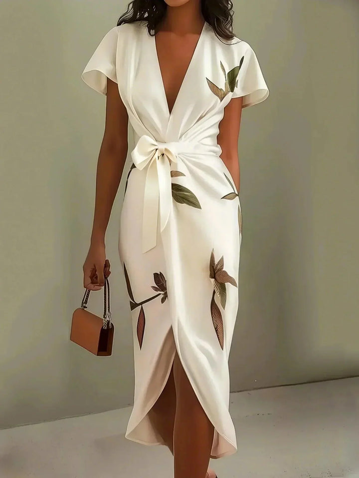 Women's Wrap Dress with Graceful Tailoring