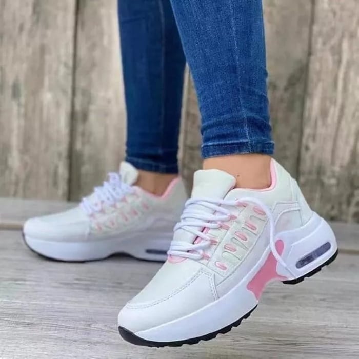 Casual Everyday Walking Shoes with Cushioned Footbed Support
