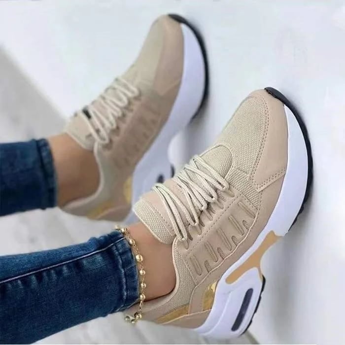 Casual Everyday Walking Shoes with Cushioned Footbed Support