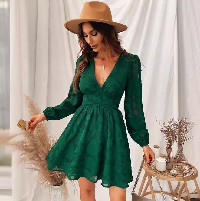 Relaxed-Fit Satin Midi Dress with Short Sleeves