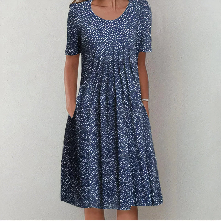 Women's Cotton Summer Dress with a Breathable Timeless Fit