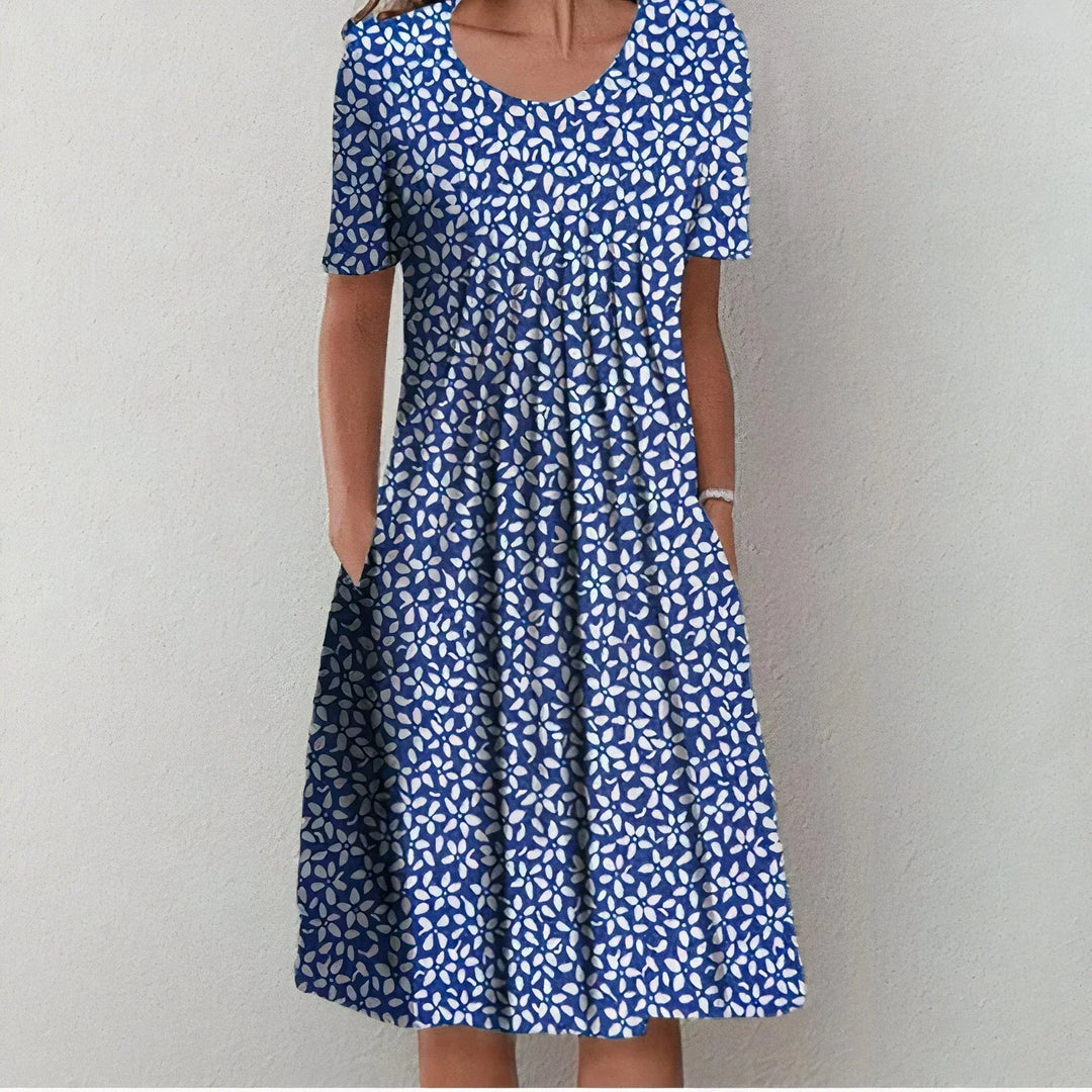 Women's Cotton Summer Dress with a Breathable Timeless Fit