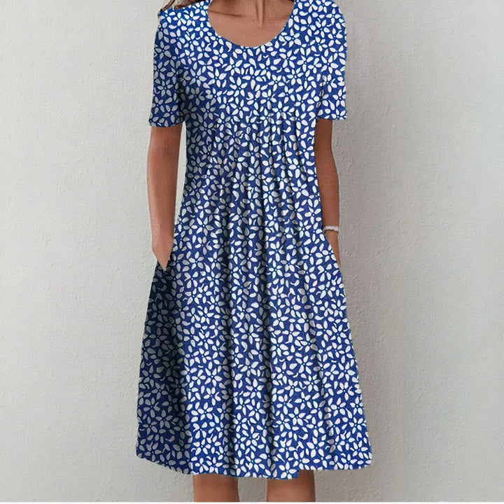 Women's Cotton Summer Dress with a Breathable Timeless Fit