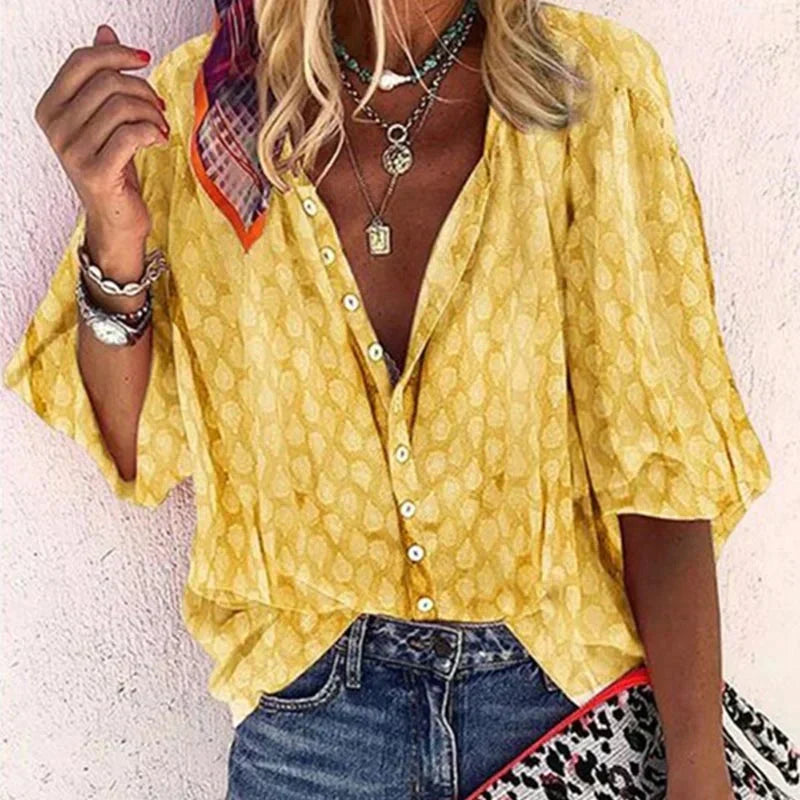 Women's Lightweight Summer Blouse, Airy Style