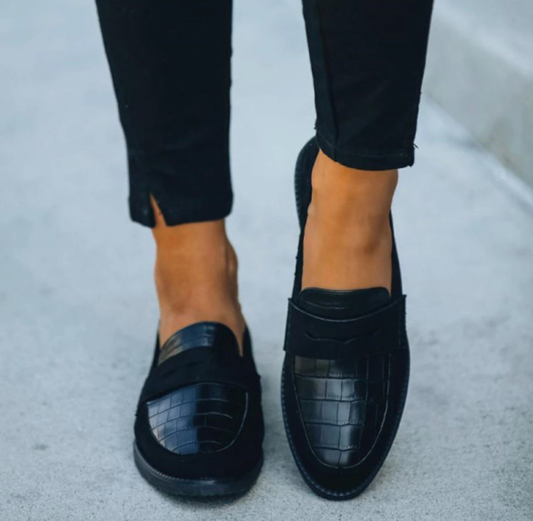 Leather Loafers with Easy Slip-On Fit