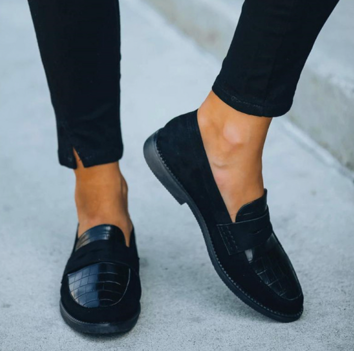 Leather Loafers with Easy Slip-On Fit