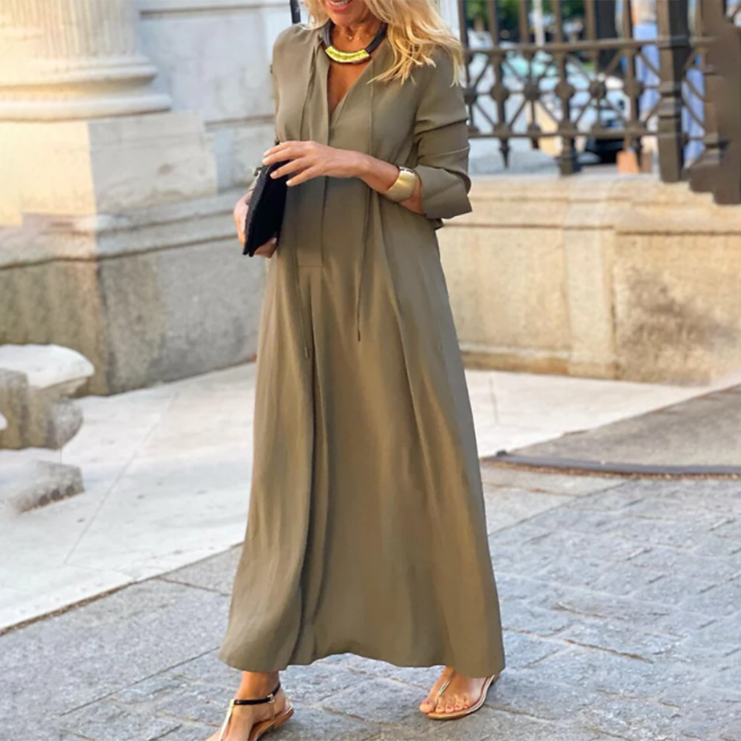 Loose Fitting Maxi Dress, Light and Timeless Comfort