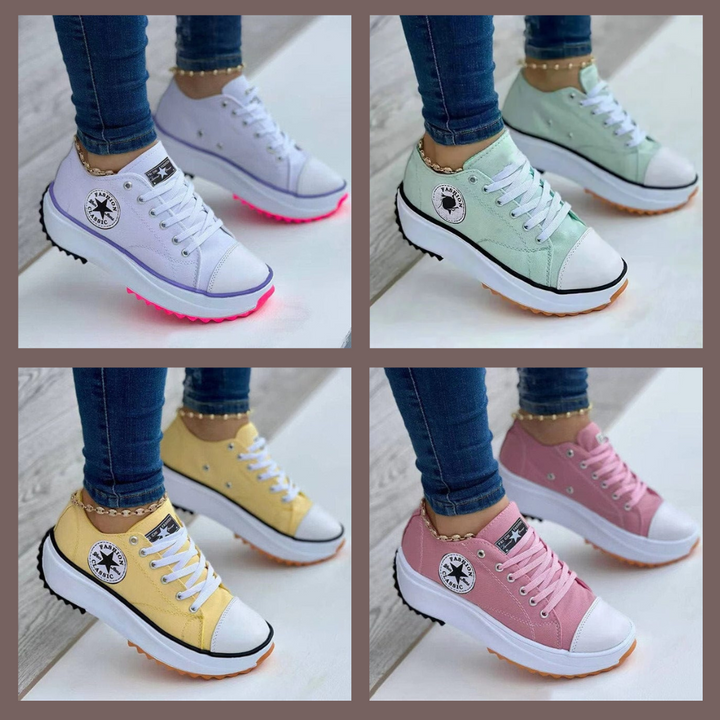 Women's Sports Shoes with Contoured Insole