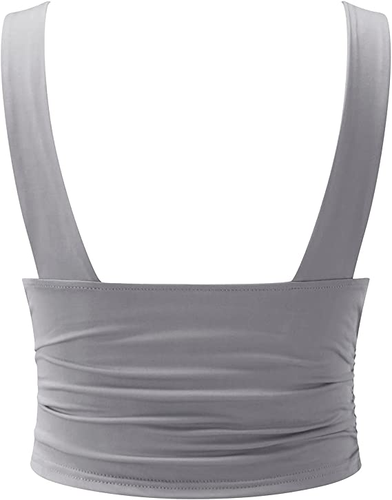 Women's Sleeveless Shell Top with V-Neckline