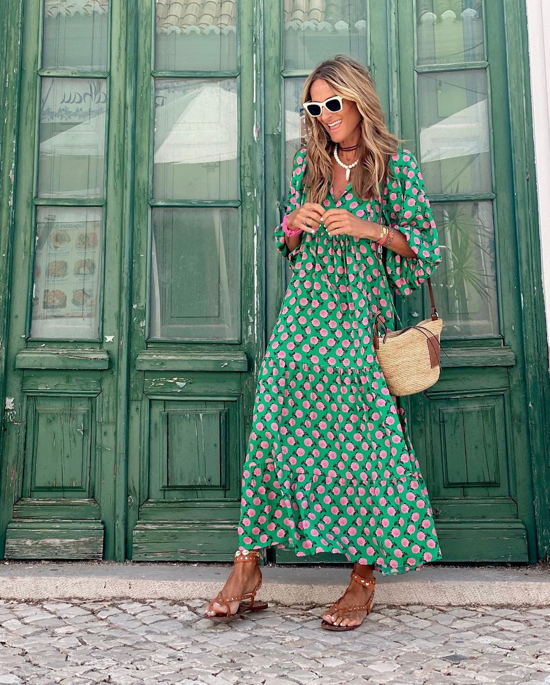 Charming Floral Dress for Spring