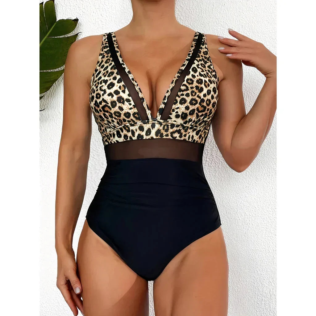 Women's One-Piece Swimsuit with a Sleek, Supportive Fit