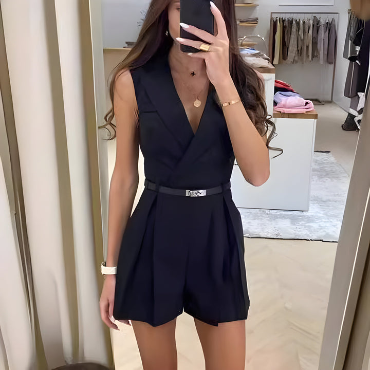 Women's Sleeveless Short Summer Romper Playsuit