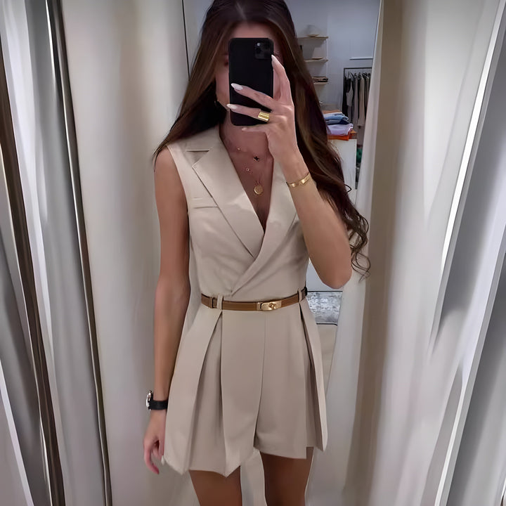 Women's Sleeveless Short Summer Romper Playsuit