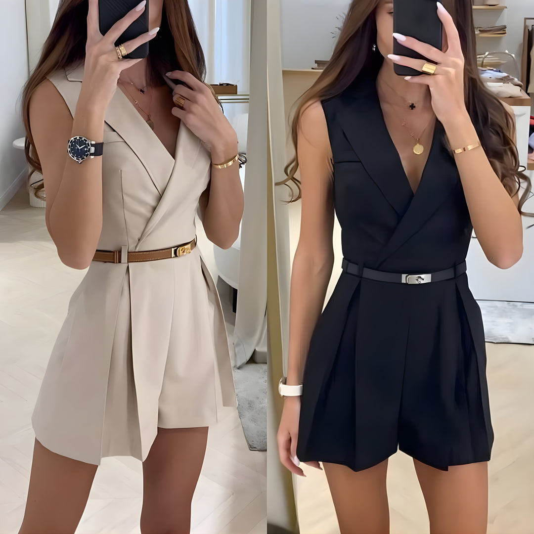 Women's Sleeveless Short Summer Romper Playsuit