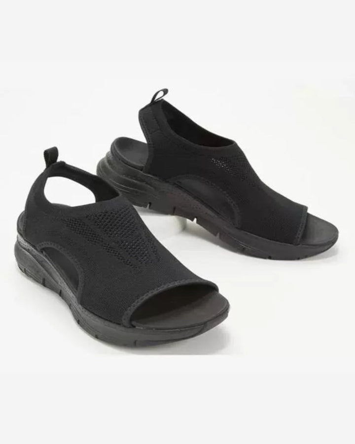 Women's Cushioned Open-Toe Sandals for Spring