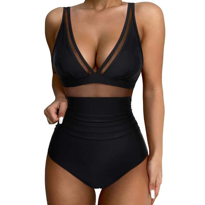 Women's One-Piece Swimsuit with a Sleek, Supportive Fit