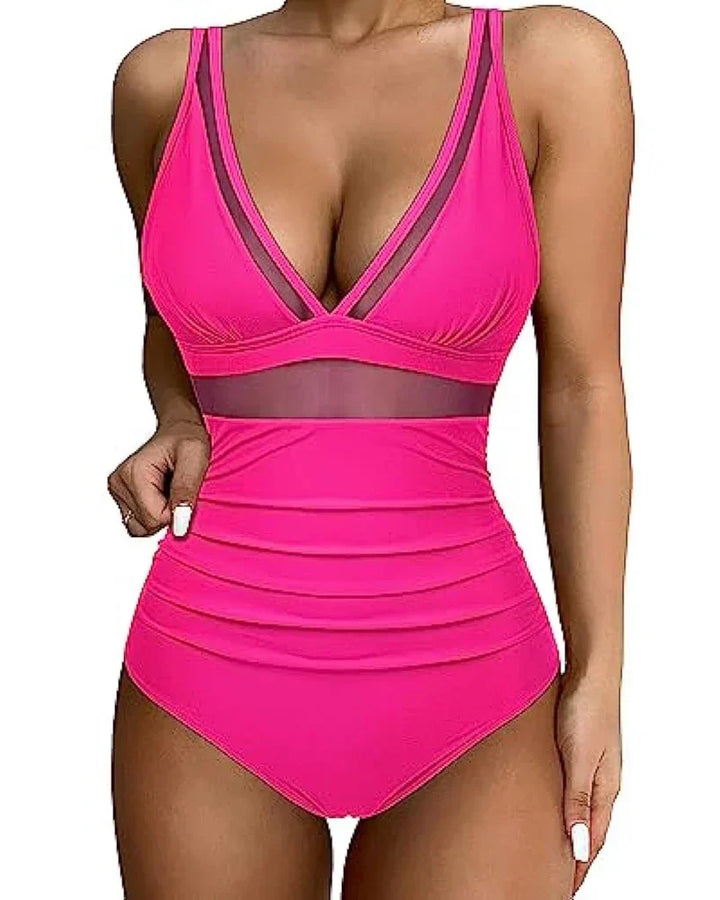 Women's One-Piece Swimsuit with a Sleek, Supportive Fit