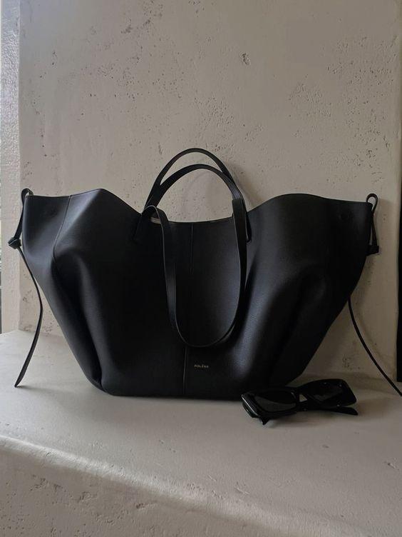 Vintage Inspired Full-Grain Leather Tote Bag