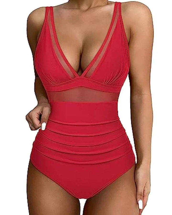Women's One-Piece Swimsuit with a Sleek, Supportive Fit
