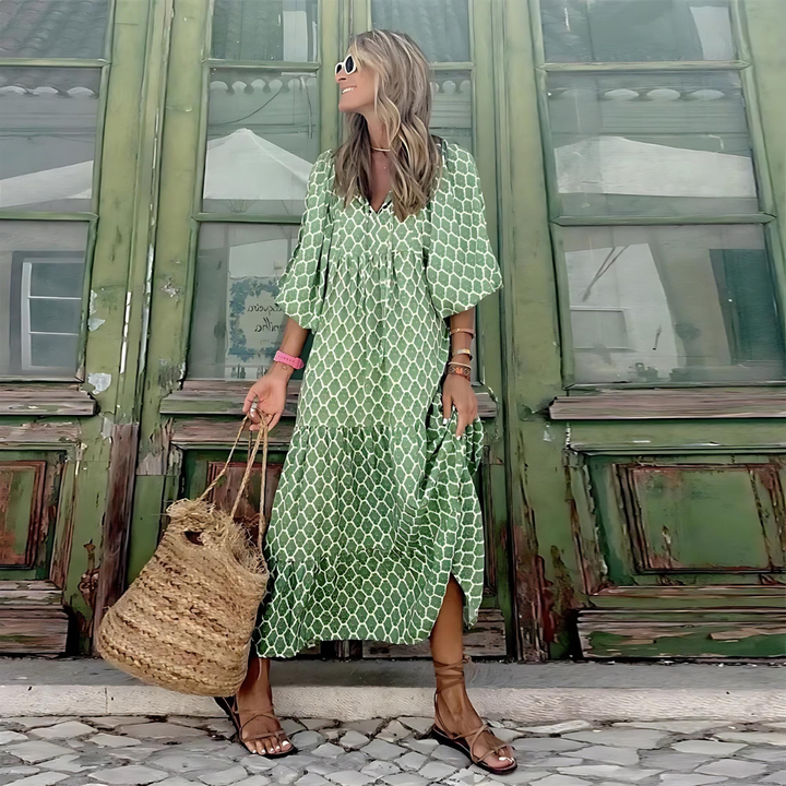 Charming Floral Dress for Spring