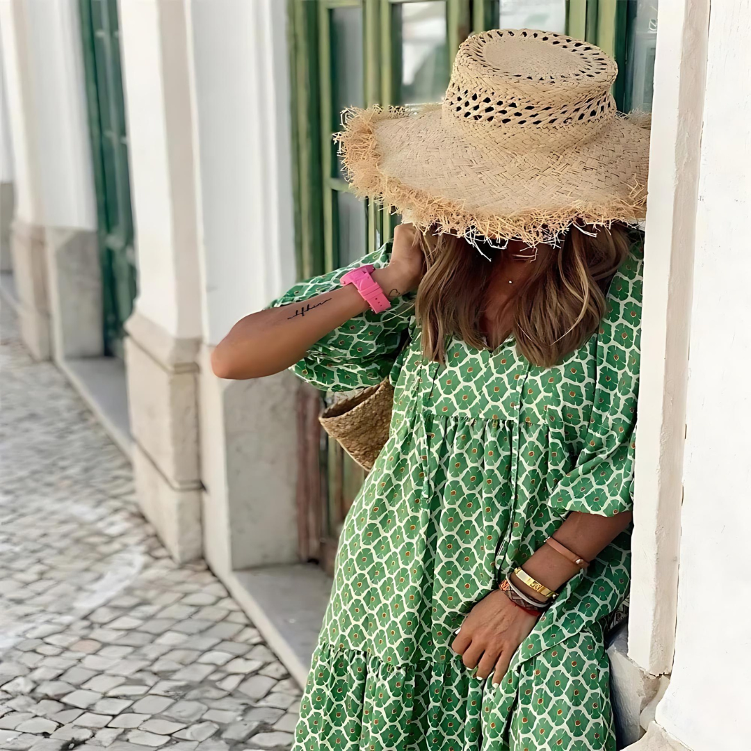 Charming Floral Dress for Spring