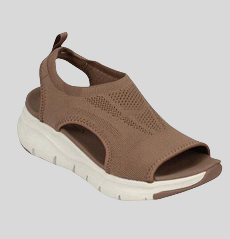 Women's Cushioned Open-Toe Sandals for Spring