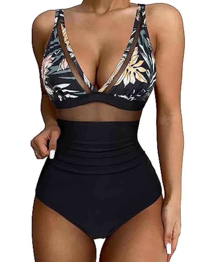 Women's One-Piece Swimsuit with a Sleek, Supportive Fit