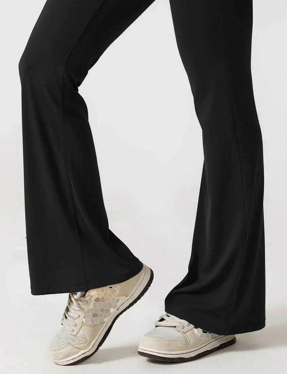 Women's Flare-Leg Jumpsuit with Sleeveless V-Back
