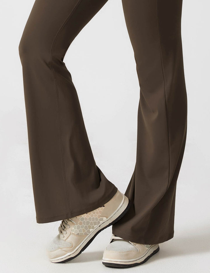 Women's Flare-Leg Jumpsuit with Sleeveless V-Back