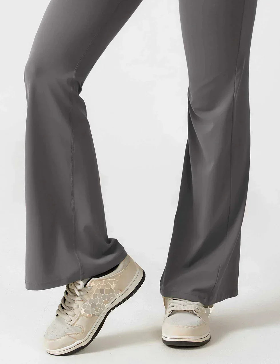 Women's Flare-Leg Jumpsuit with Sleeveless V-Back