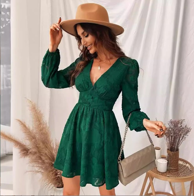 Short Sleeve Satin Midi Dress with Relaxed Cut