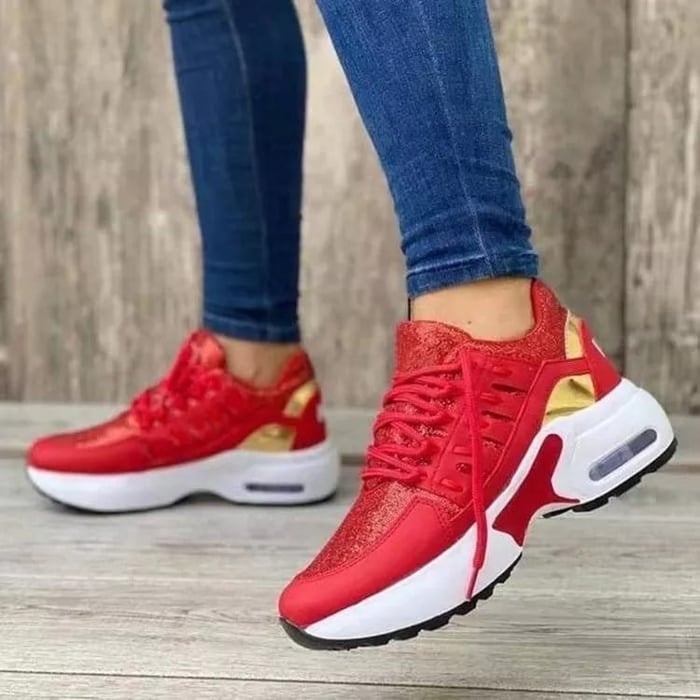 Casual Everyday Walking Shoes with Cushioned Footbed Support