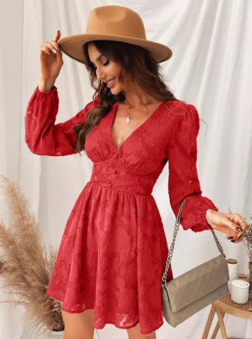 Short Sleeve Satin Midi Dress with Relaxed Cut