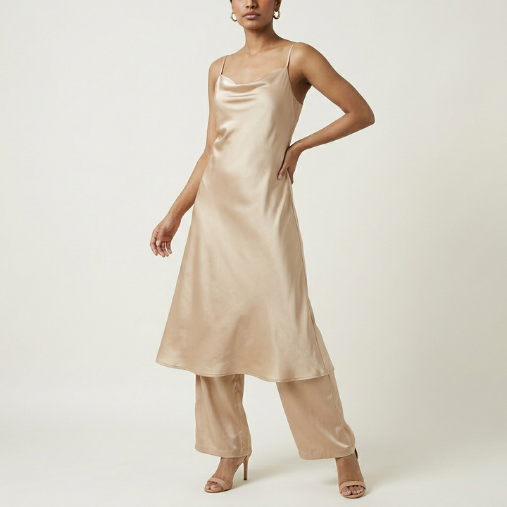 Women's Spaghetti Strap Slip Dress