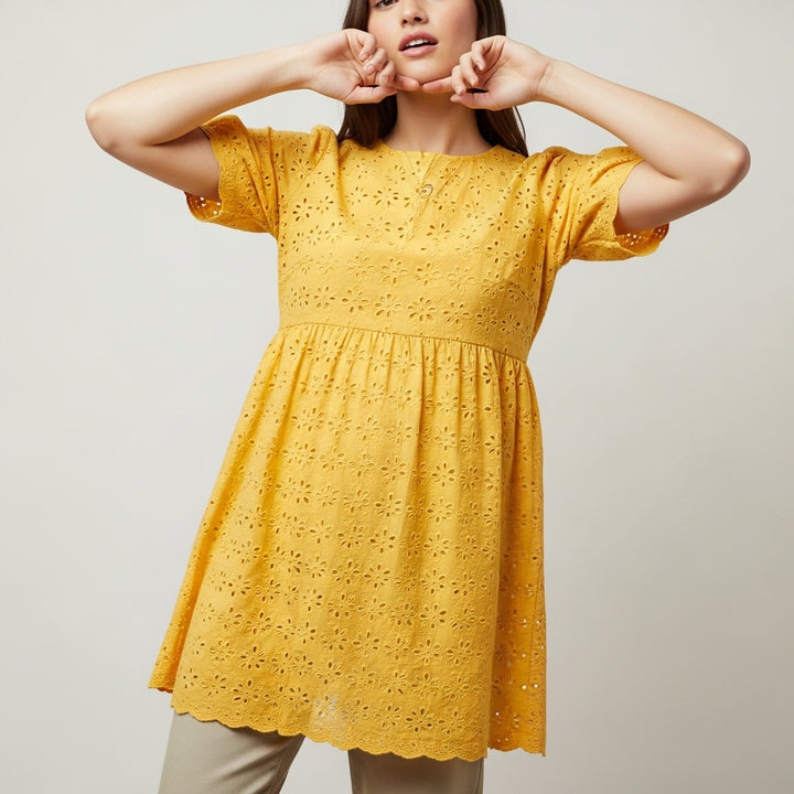 Women's Lace Trim Sundress