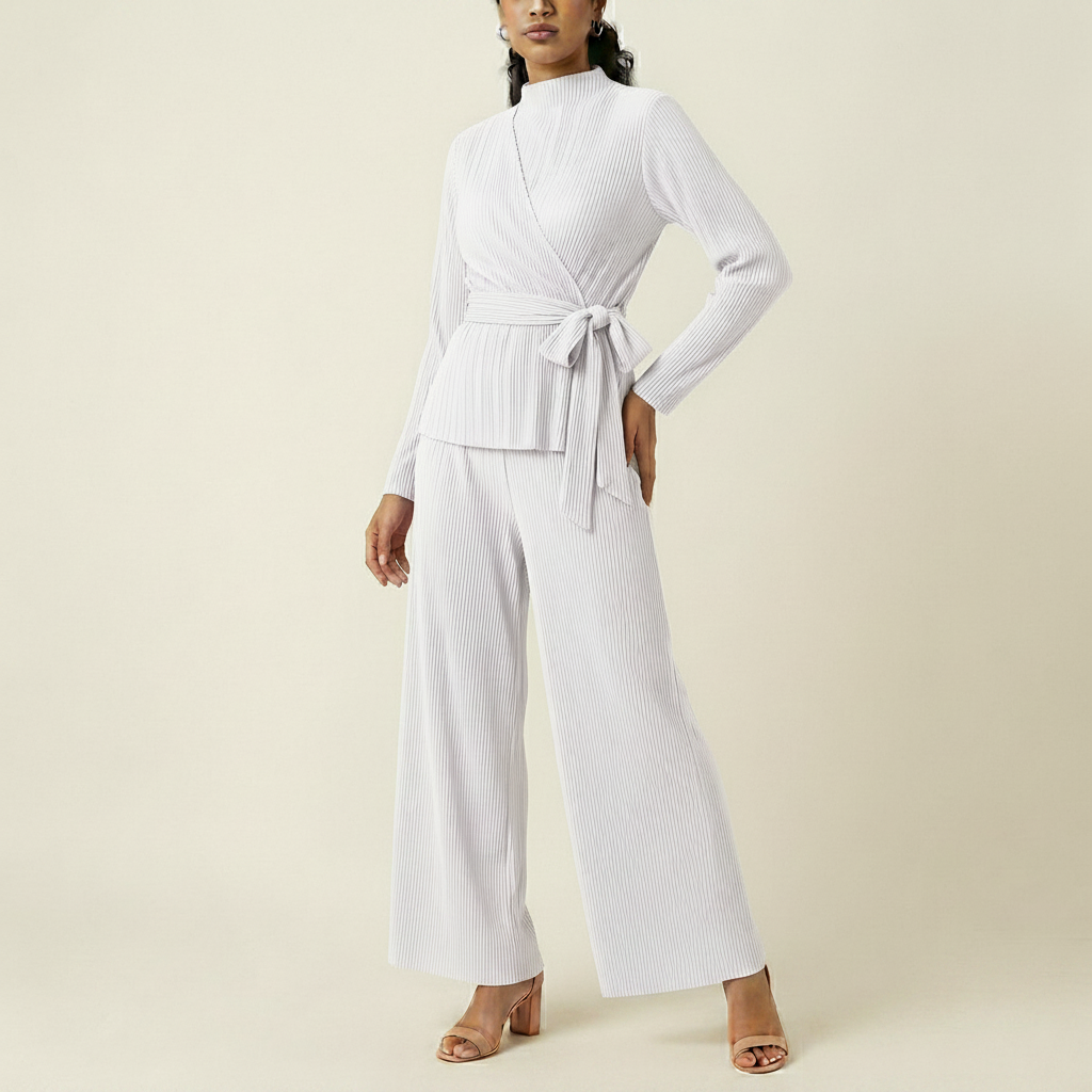Women's Plisse Pleated Midi Dress