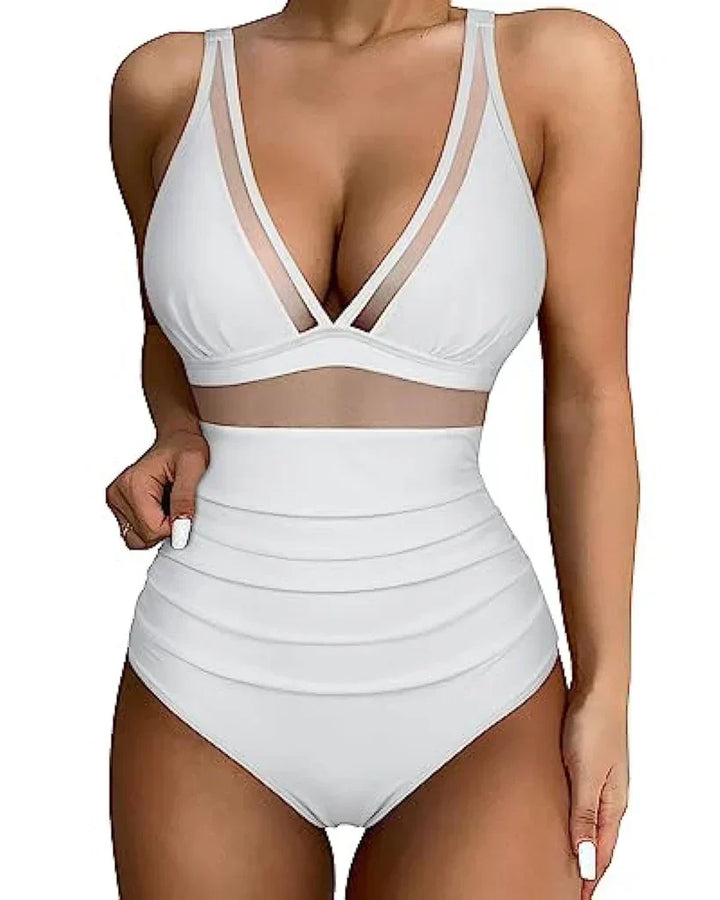 Women's One-Piece Swimsuit with a Sleek, Supportive Fit