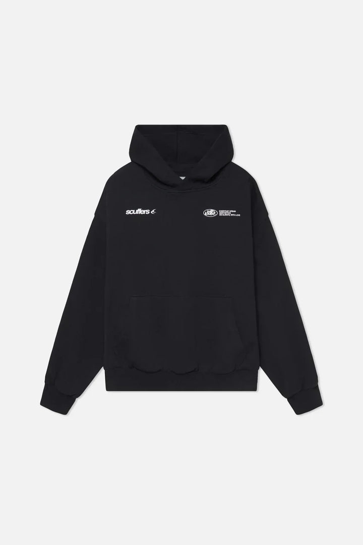 Relaxed "With Love" Print Hoodie for Casual Days