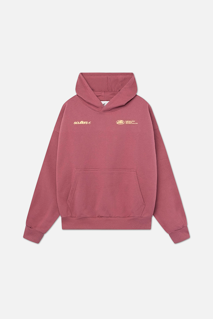 Relaxed "With Love" Print Hoodie for Casual Days